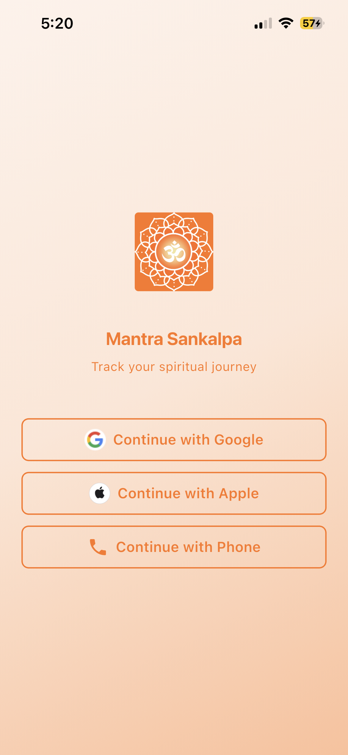 Login Options