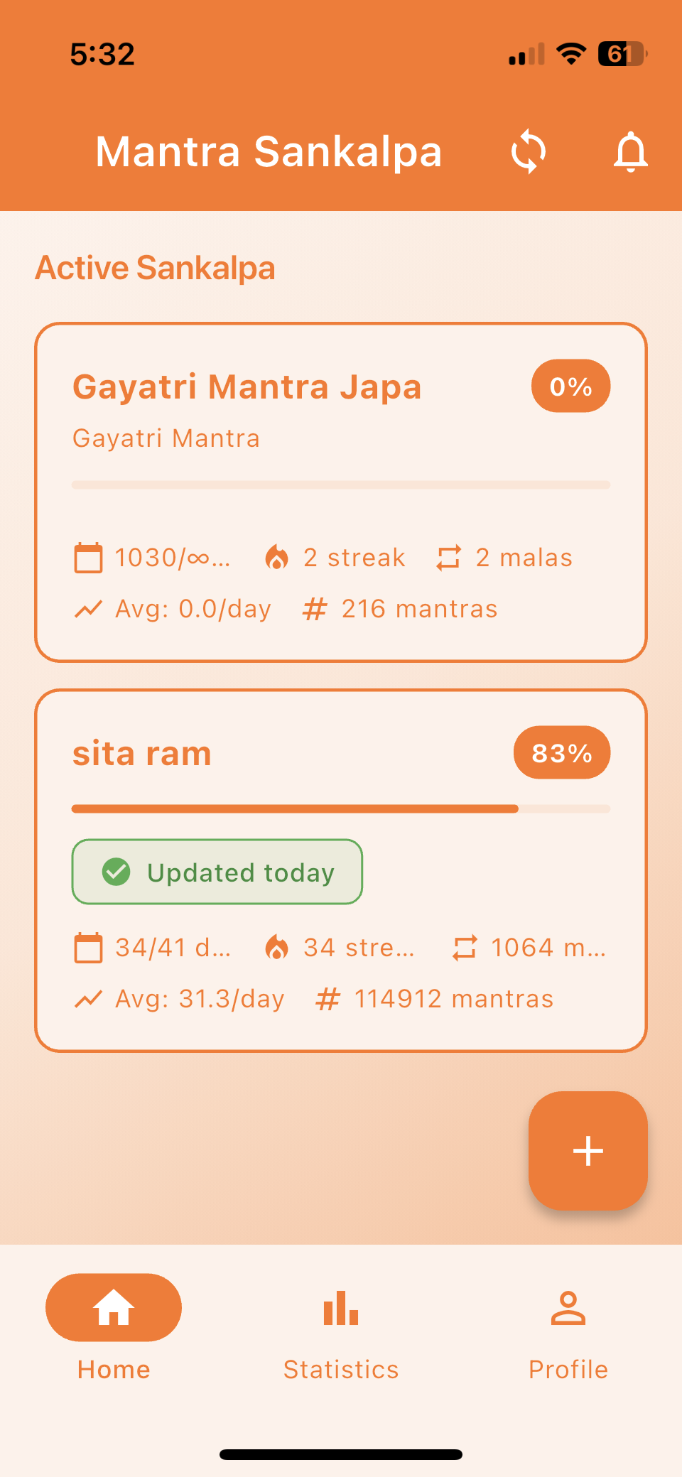 Sankalpa Dashboard